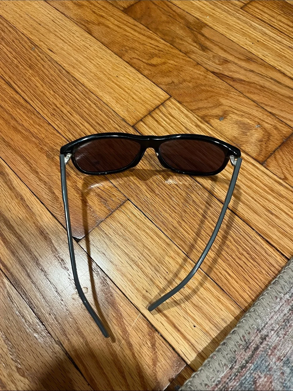 Diesel Men’s Black Frame Sunglasses with Blue-Green Mirrored Lenses